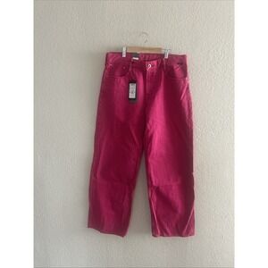 G-Star Raw Women's Jude Loose Fuscha Denim Jeans W29 L30 NWT $210